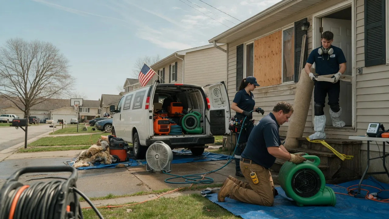 Water Damage Restoration in Manor, PA near me